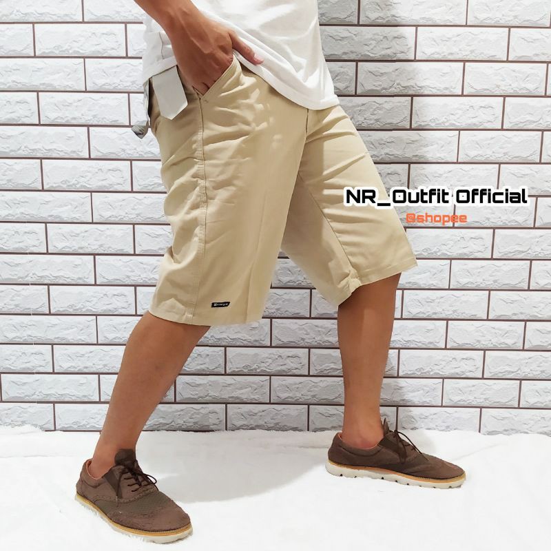 Celana Cinos Pendek Cowok Chino Pria Polos chinos big size INSGT Size 27-38 NR_Outfit Official COD