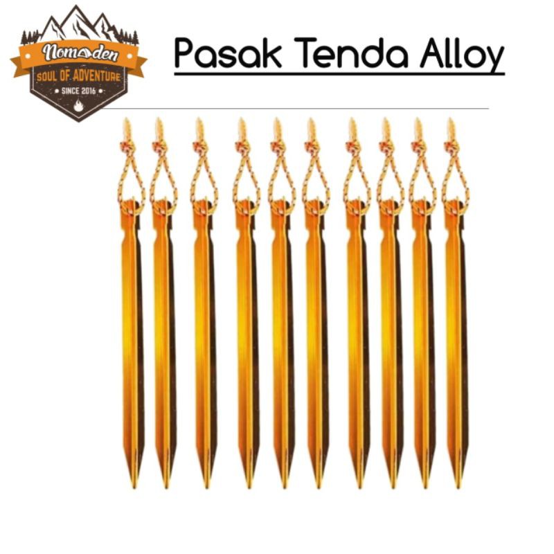 Pasa Tenda Alloy Gantungan Prusik