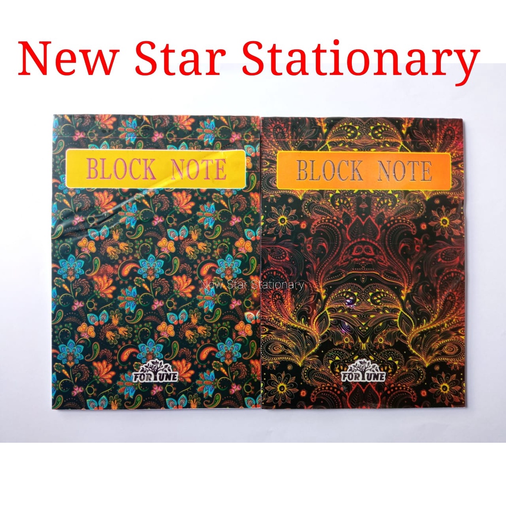 

Block Notes Fortune No . 21