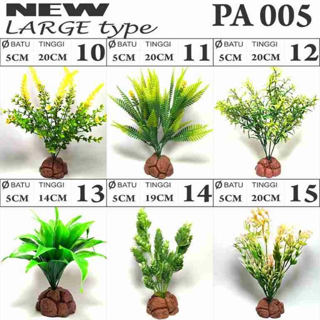 Tanaman Palsu Artificial Plant Tanaman Plastik Unik Murah Hiasan