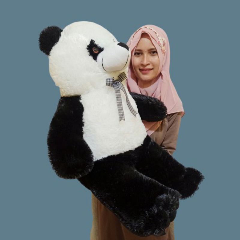 Boneka panda jumbo 90cm.