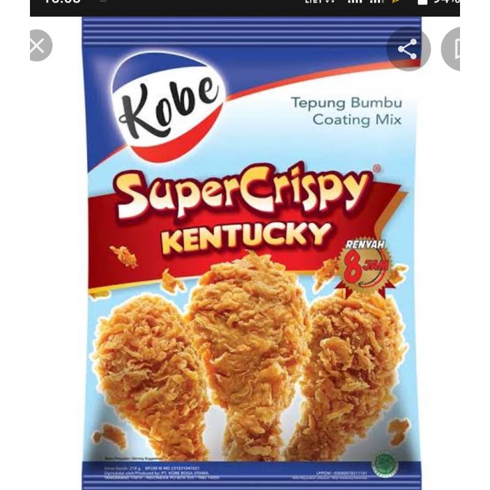 

tepung kobe serbaguna ayam 75 gram