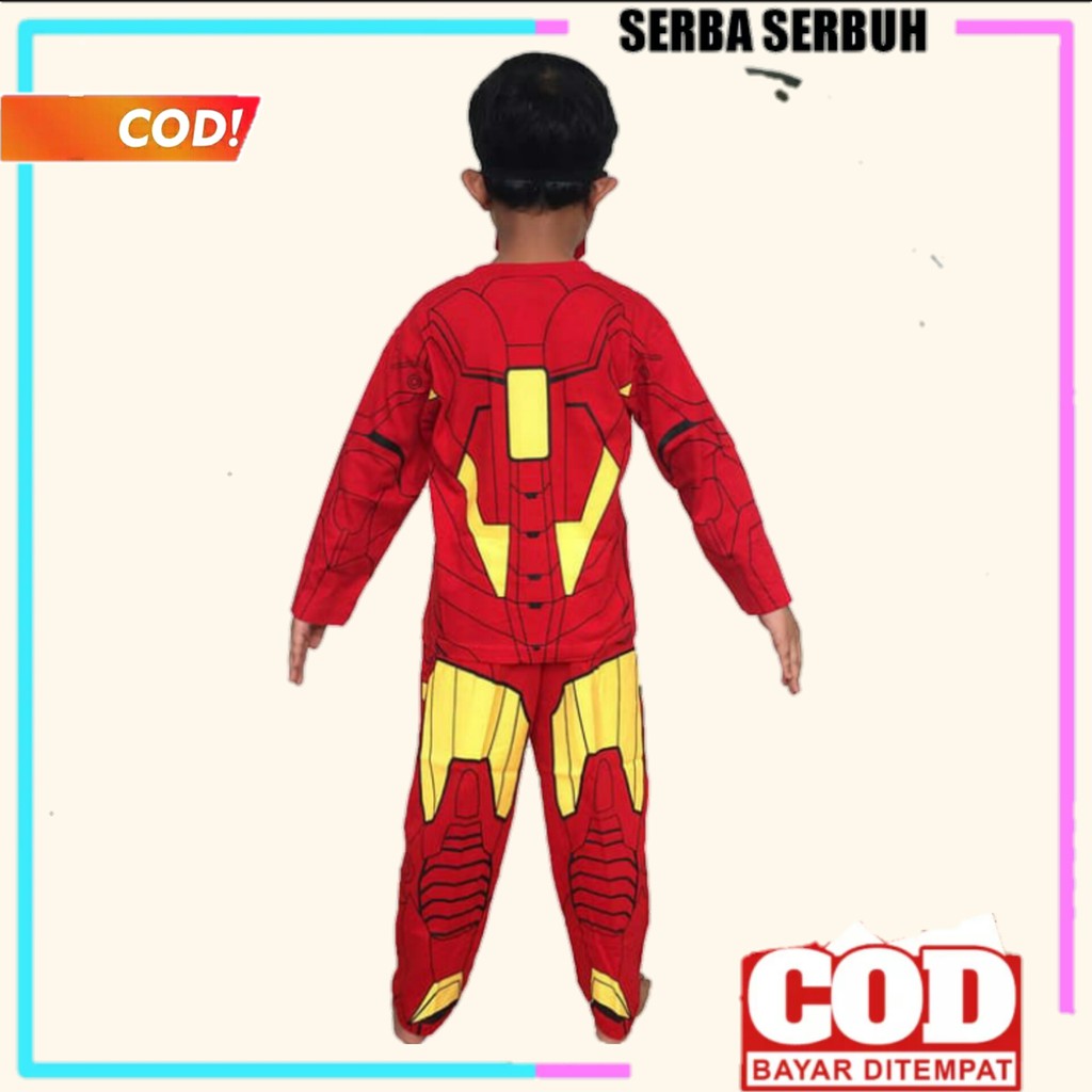 COD baju superhero anak baju anak laki laki baju robot anak laki laki baju karakter anak KE249