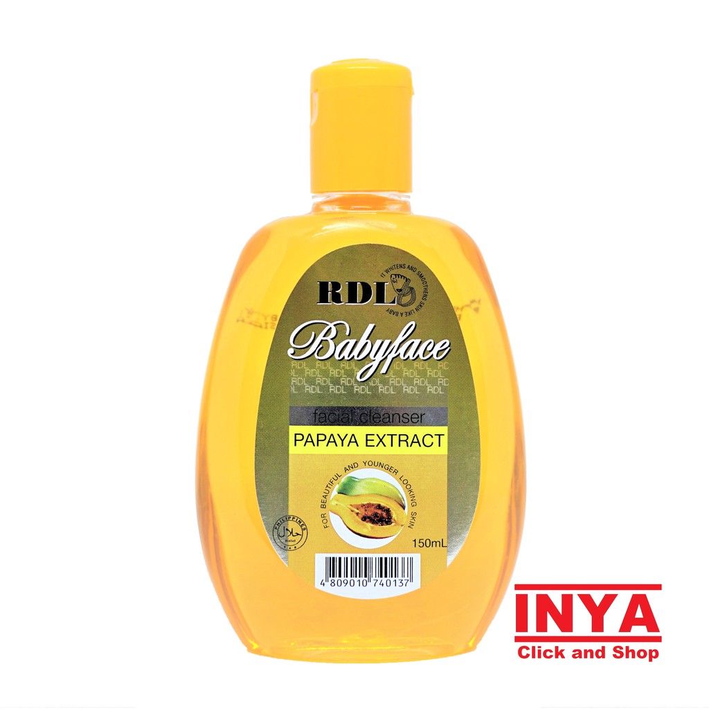 FACIAL CLEANSER RDL PAPAYA BABYFACE 150ml - Facial Cleanser