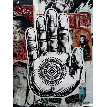 alat sulap budha palm / sulap koin melepuh dan kertas jadi panas