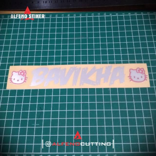 Stiker STJ Bavikha | Cutting Sticker Bis