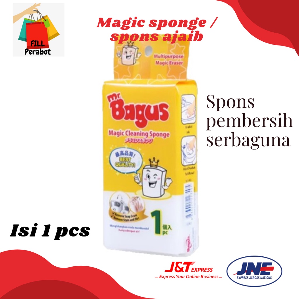 SPONS MAGIC / MAGIC SPONGE / SPONS AJAIB / SPONS PEMBERSIH SERBAGUNA / SPONS AJAIB PEMBERSIH ALAT / 