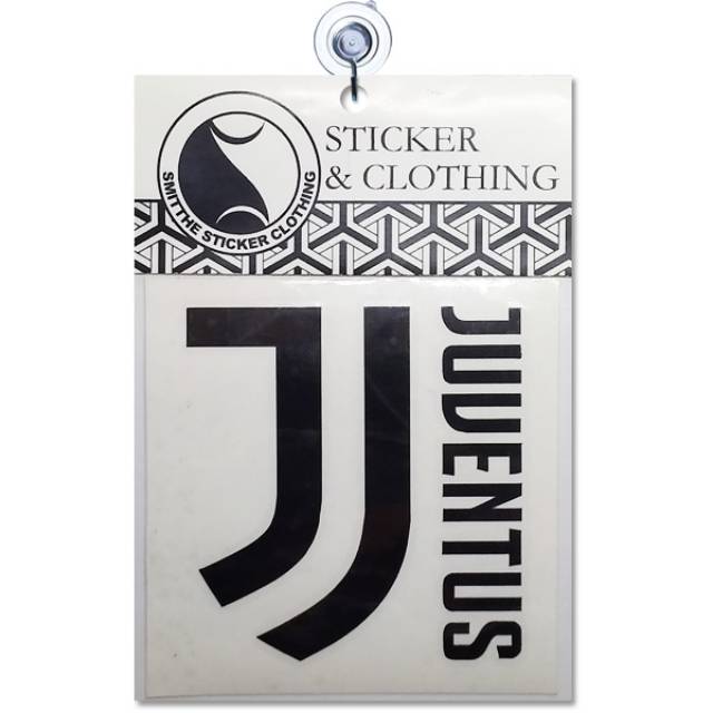 Stiker JUVENTUS Logo Cutting Sticker untuk aksesoris Motor Mobil 8cm