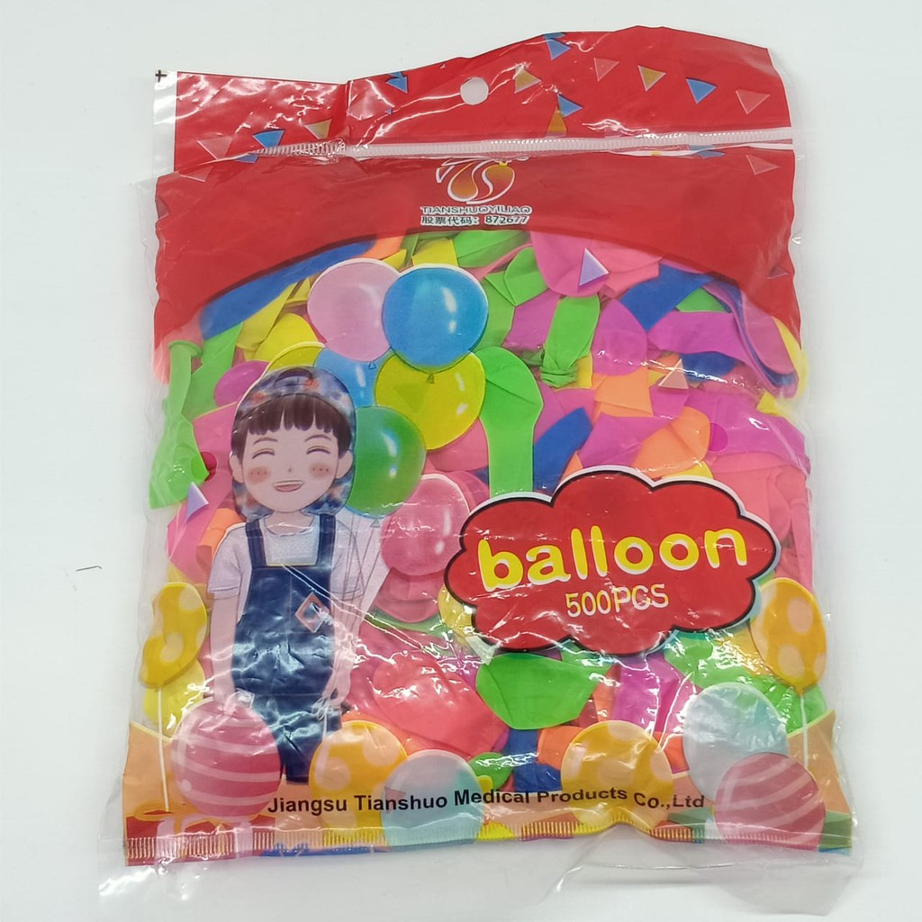 Jual Water Balloons 500pcs - Balon Air Mini Reffil Mainan Perang Balon ...