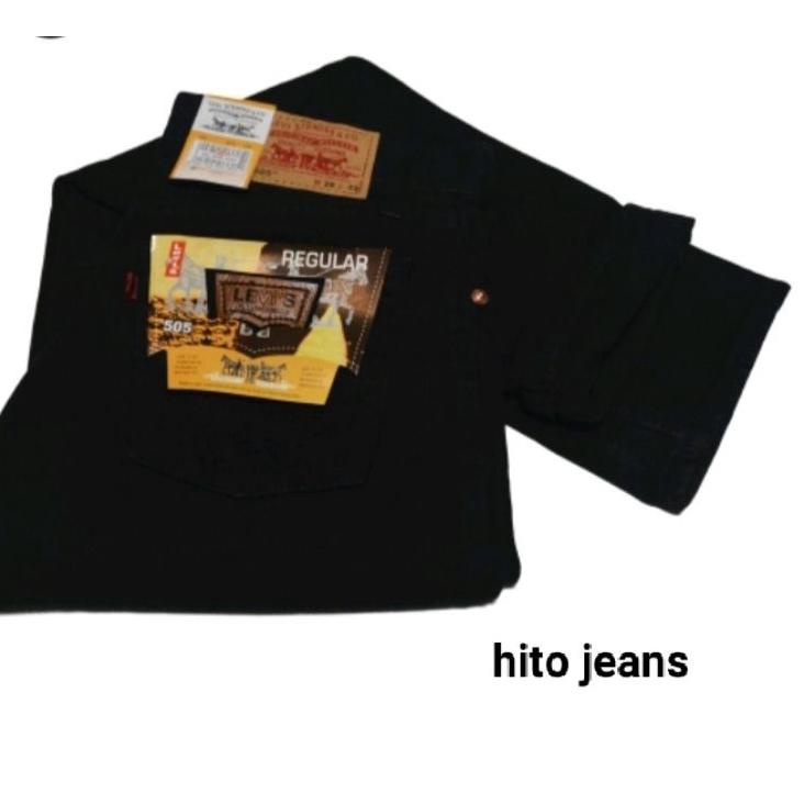 Paling Diminati CELANA JEANS PRIA LEVIS 505 REGULER~JEANS PRIA LEVIS 505~JEANS MURAH~JEANS DENIM