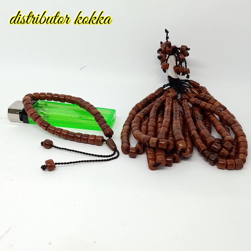 ( SUPER MURAH ) Harga  grosir 10 pcs gelang Kokka kaukah marjan kpl coklat