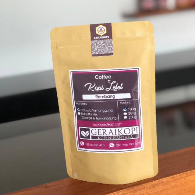 

Kopi lelet asli rembang