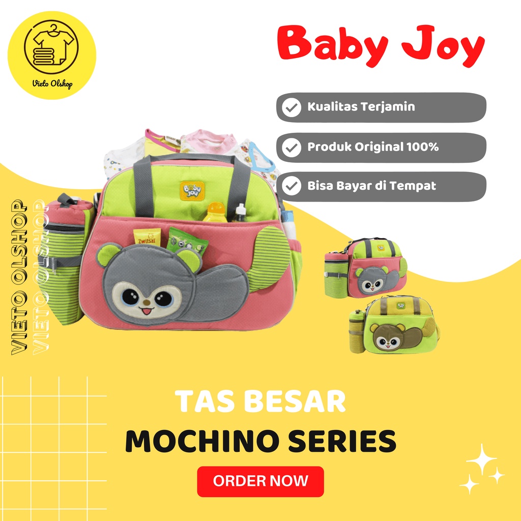 Tas Selempang Jinjing Bayi Perlengkapan Travelling Anak Bayi Besar Jumbo + Tempat Botol Susu Double 