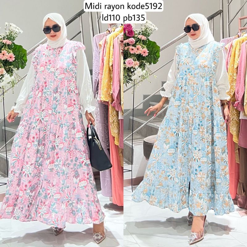 Gamis Rayon Terbaru / Gamis Rubiah Terbaru / Gamis Crinkle Terbaru / Gamis Jumbo Terbaru / Midi Dres
