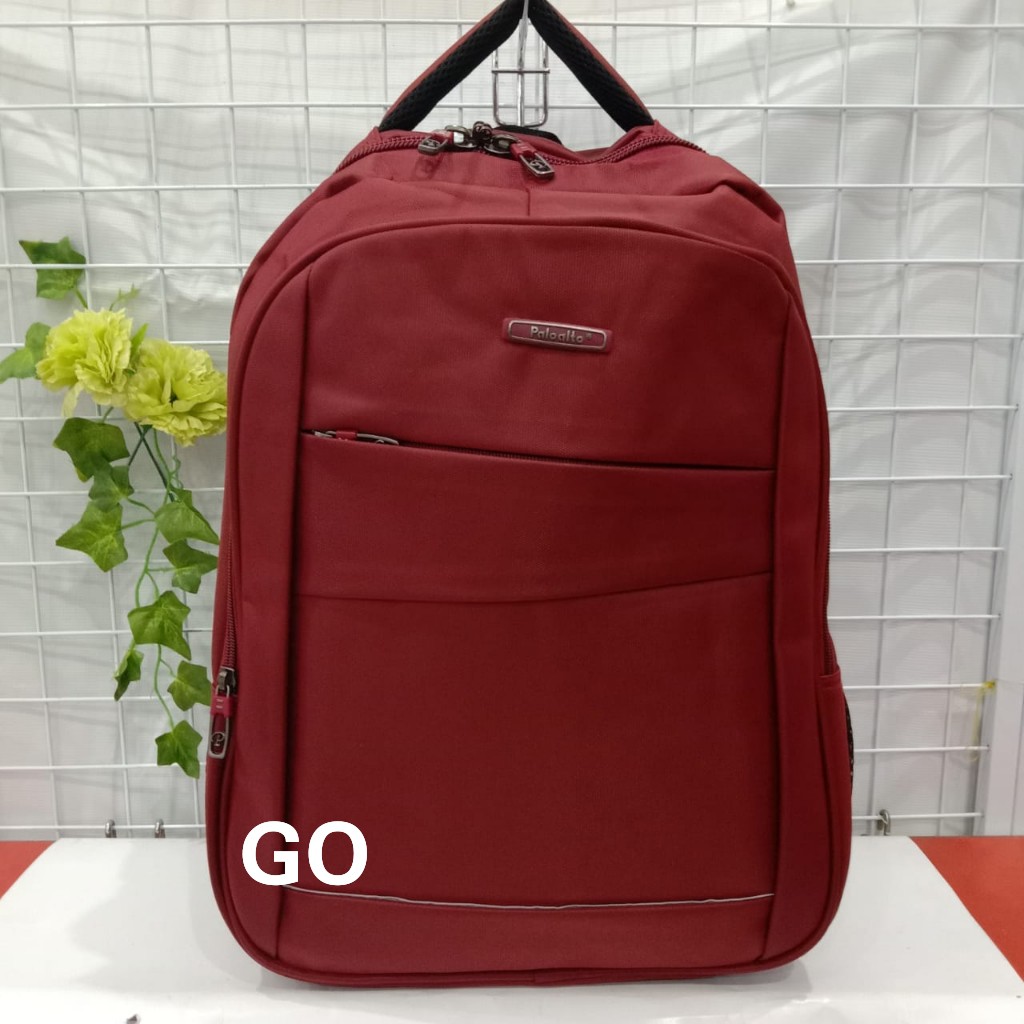 gof C TAS PALO ALTO Backpack Super Tas Sekolah Tas Kuliah Tas Ransel Laptop dengan Raincover