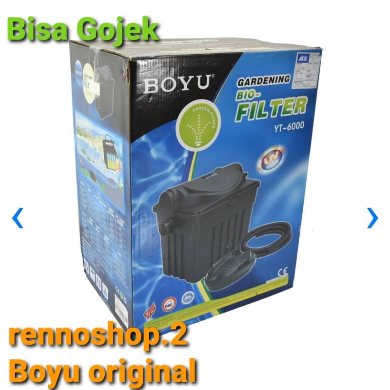 Boyu Set Filter Kolam Ikan Yt-6000 Original