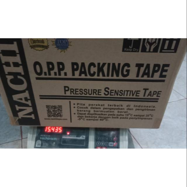 

1 DUS / KARTON NACHI TAPE B.OPP - TERMURAH DI SURABAYA