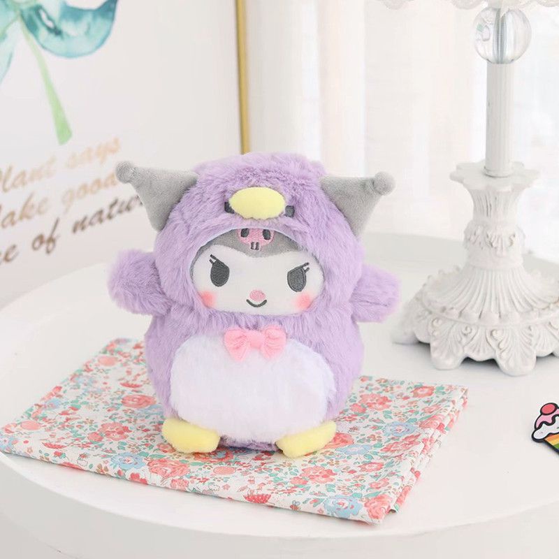 Boneka Hello Kitty Kuromi Cinnamoroll My Melody Plush Toy Stuffed Doll Gifts For Kids