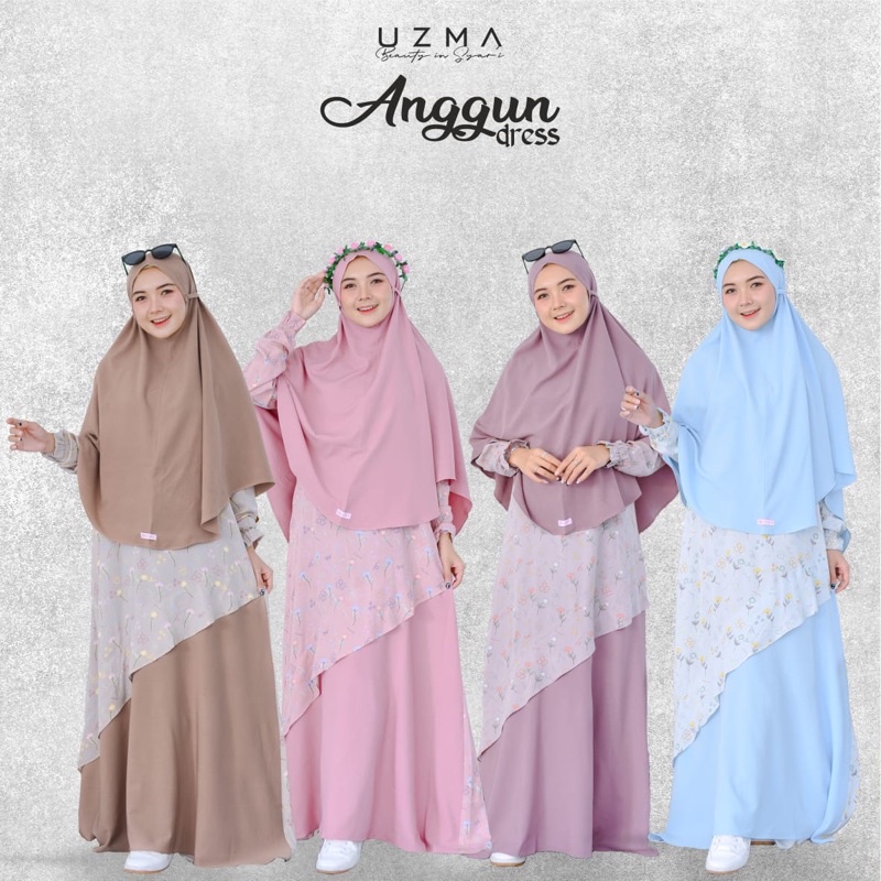 Anggun Dress Uzma Hijab | Uzma hijab Bogor