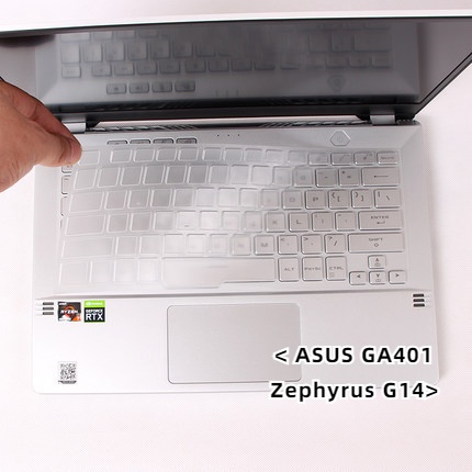 Cover Pelindung Keyboard Bahan Silikon Untuk ASUS GA401Z ephyrus G14 14