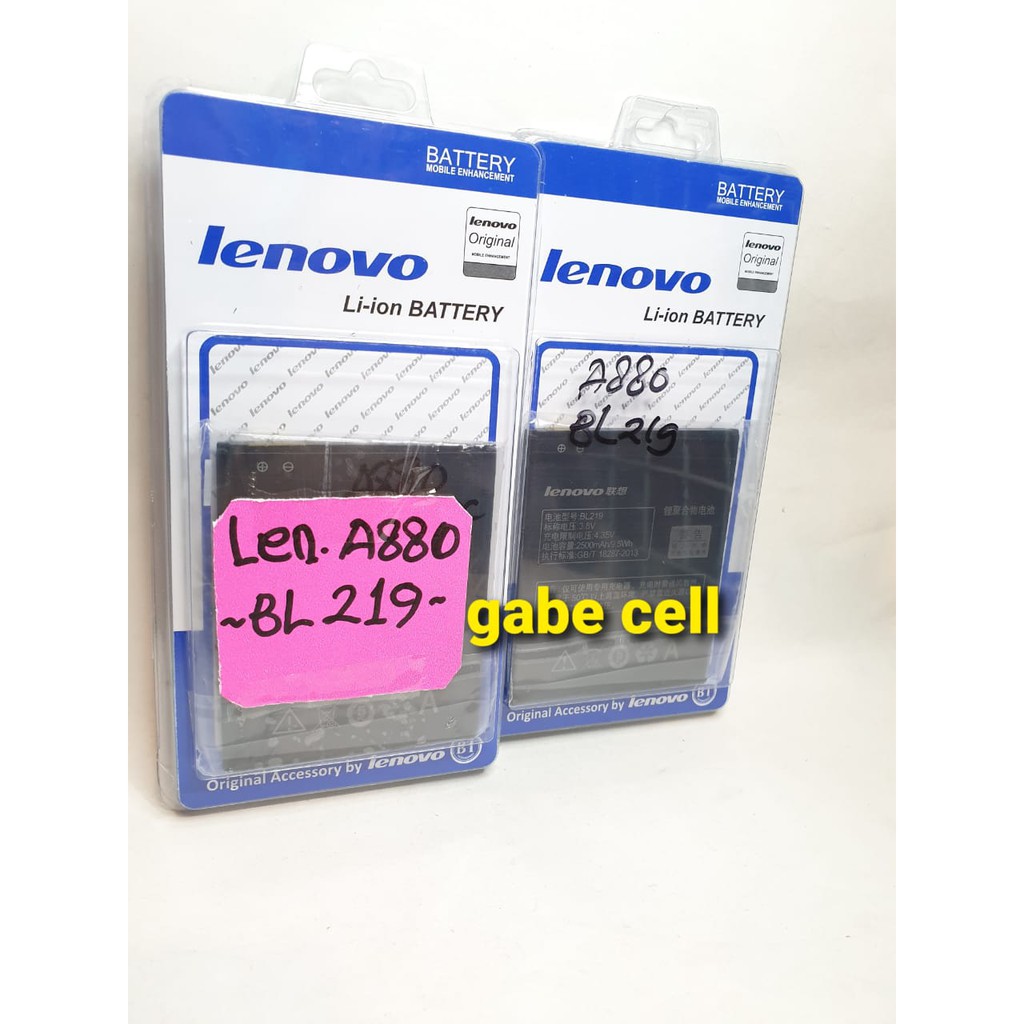 BATERAI LENOVO A880 BL219 BATTERY BL219 LENOVO A880 OC