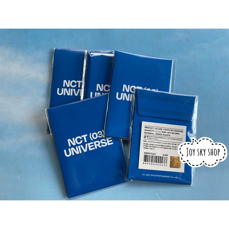 NCT UNIVERSE ID CARD + PHOTO SET