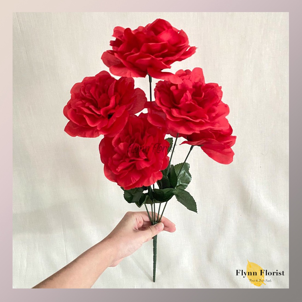 Bunga Artificial Gardenia Tropis X5 (satuan) Bunga Artificial / Bunga Plastik / Bunga Dekorasi-2