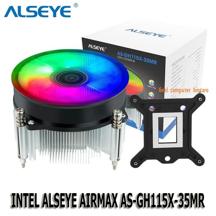 Fan Processor INTEL Alseye Airmax AS-GH115X-35MR Auto RGB