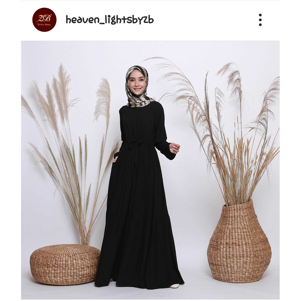 Salima Dress Black XL HL by Zerina Banu