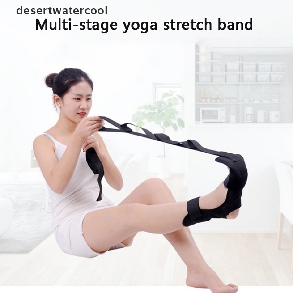 Deid Strap Resistance Band Elastis Alat Latihan Peregangan Ligamen Pergelangan Kaki Untuk Yoga