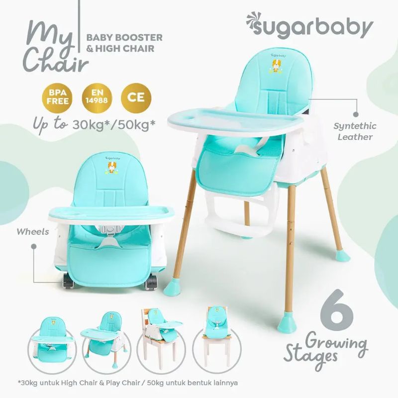 Sugarbaby My Chair (Baby Booster &amp; High Chair) kursi makan