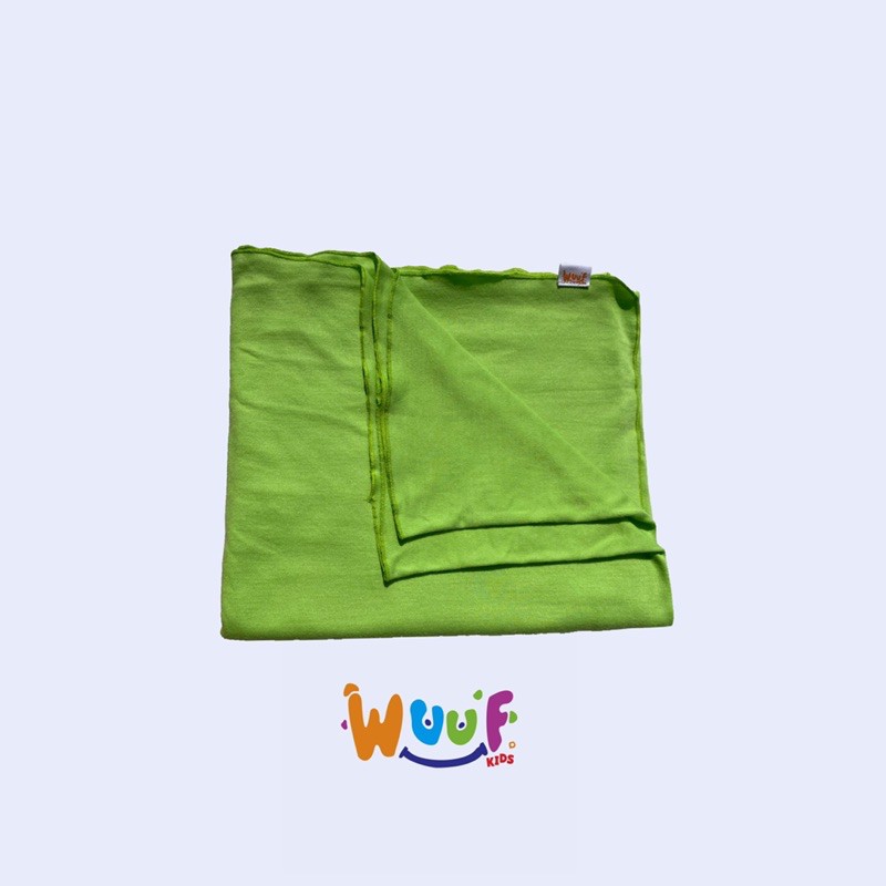 Bedong Bayi polos/baby swaddle (WUUF KIDS)