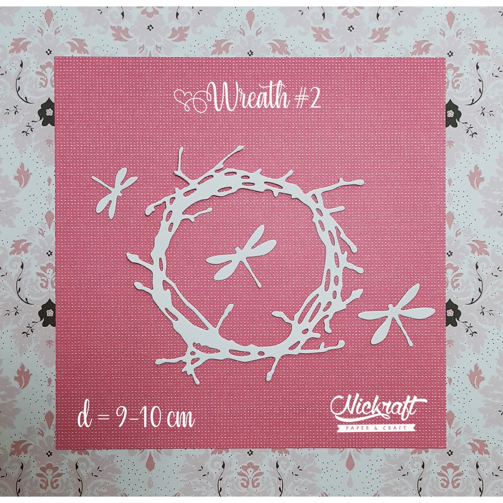 

WREATH #2 - Hiasan Scrapbook Daun Kertas Die Cut Leaves