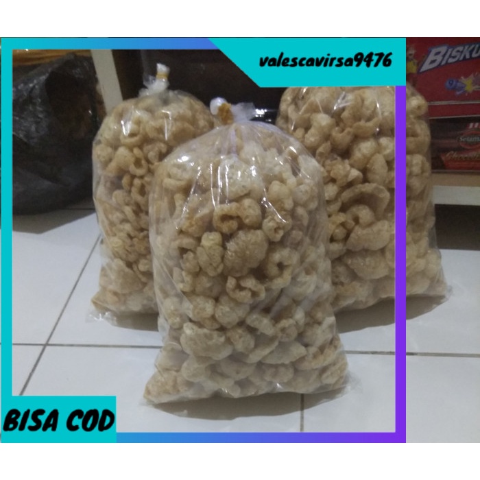 

⭐BISA COD⭐ Krupuk kulit babi 250g