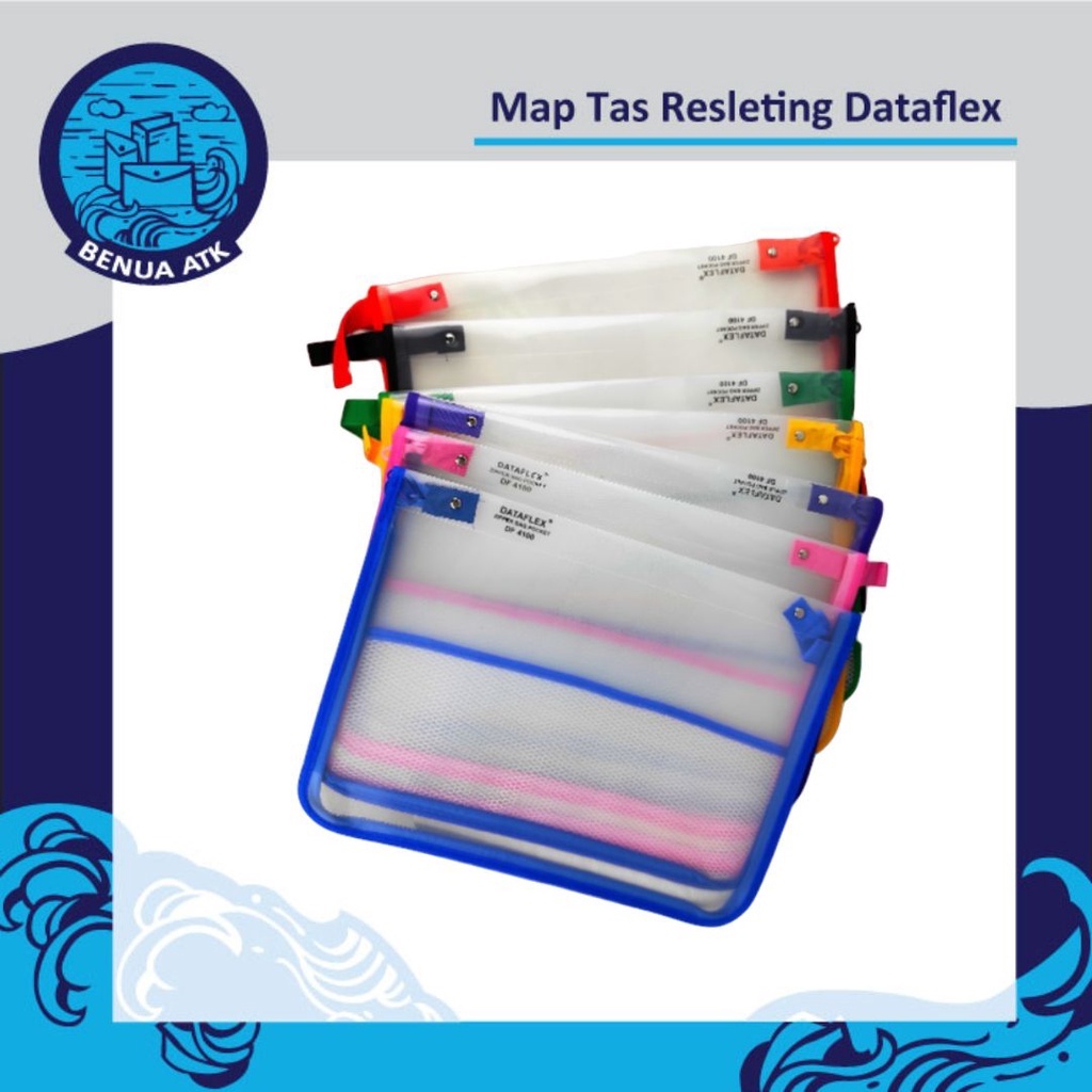 

Map Plastik Tas Resleting / Zipper Bag Folio Dataflex DF-321