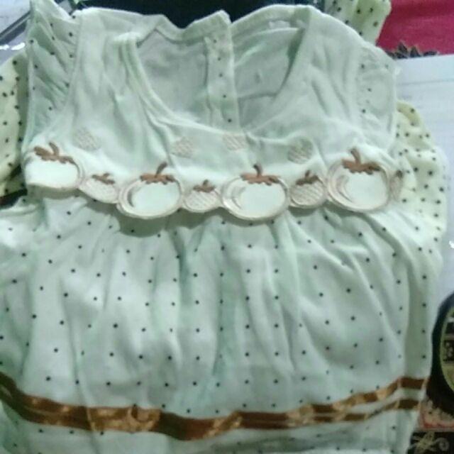 BAYIe Setelan Baju  bayi  Perempuan  MOM S GIFT 100 Katun 