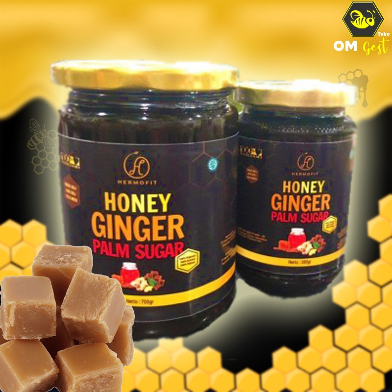 

HERMOFIT HONEY GINGER PALM SUGAR MADU ASLI DAN IRISAN JAHE GULA