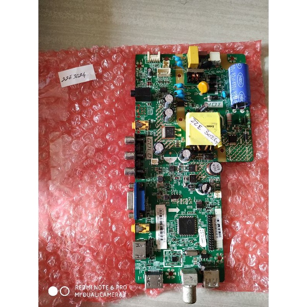 mb - mainboard - mesin tv - panasonic - TH-22E302G - TH2-22E302
