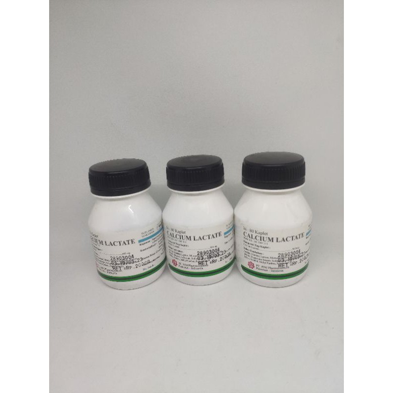 Calcium Lactate / Kalk PIM Botol