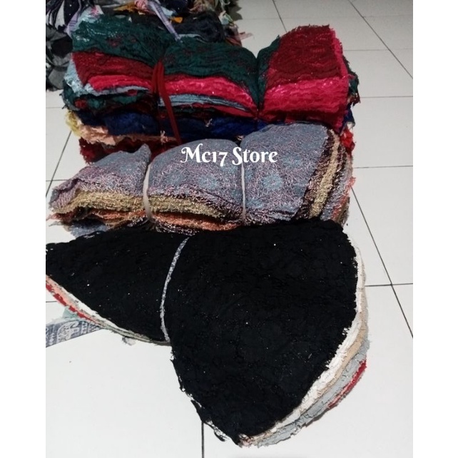 KAIN PERCA BRUKAT POTONGAN BROKAT KILOAN