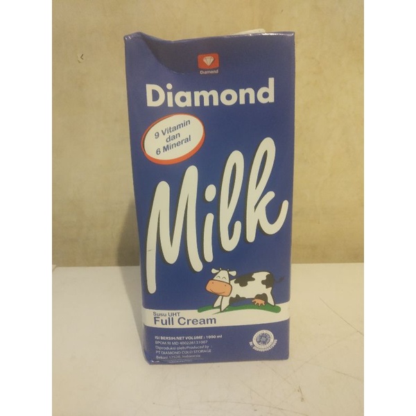 Diamond UHT 1 liter / susu diamond UHT 1 liter