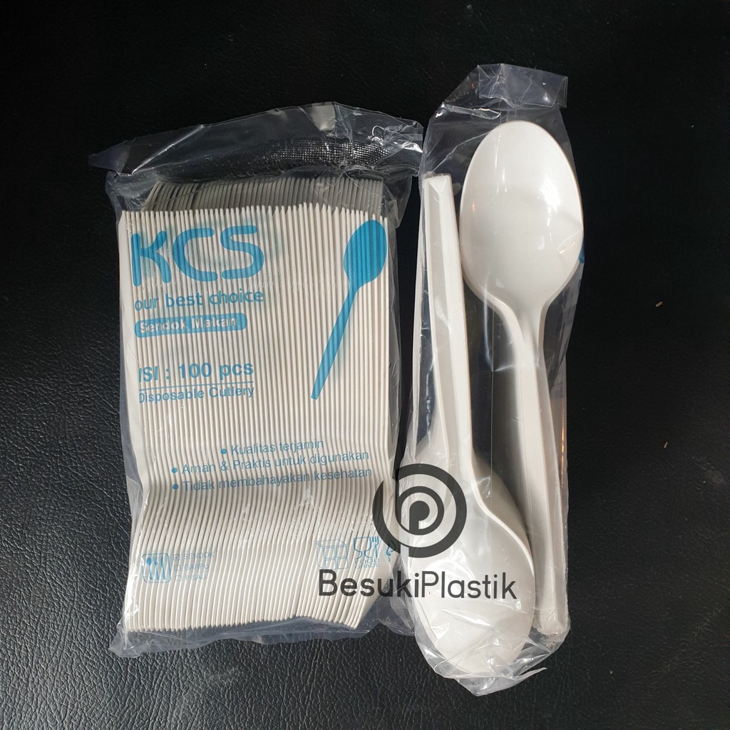 Sendok Makan KCS / Sendok Plastik Makan KCS / Sendok Plastik KCS