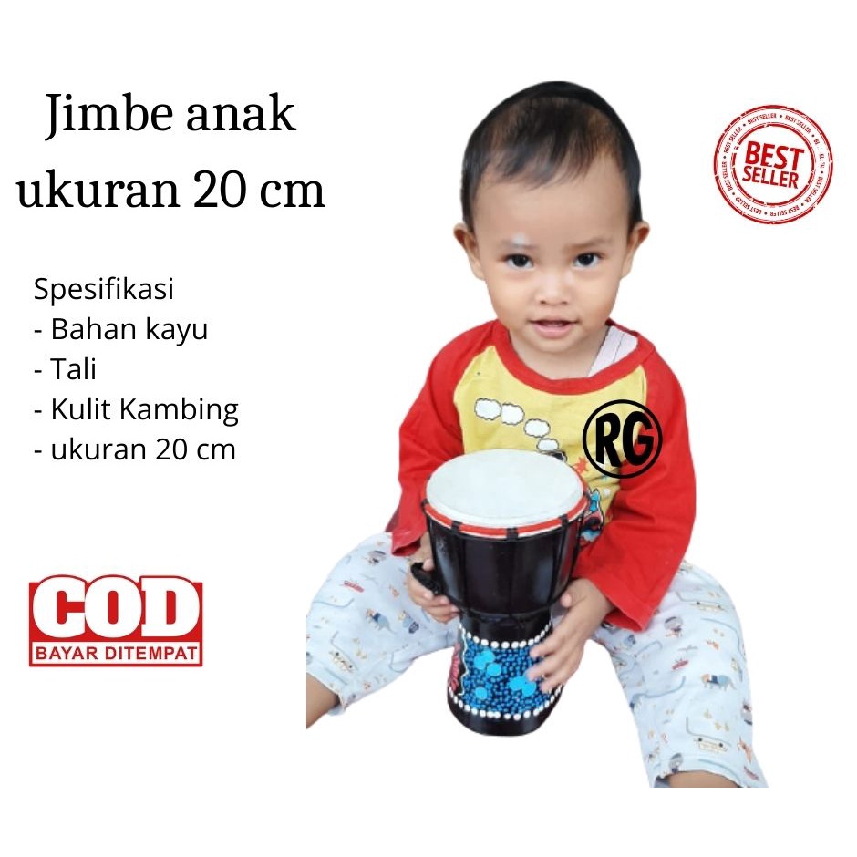 jimbe alat musik Gendang / Alat Musik Tradisional / Jimbe anak