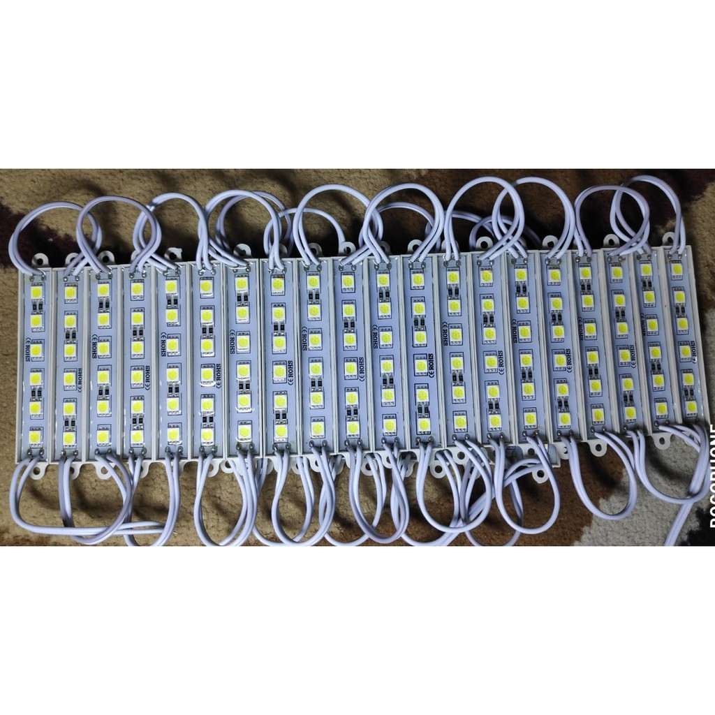 Lampu LED 6 Mata 12 Volt Waterproof