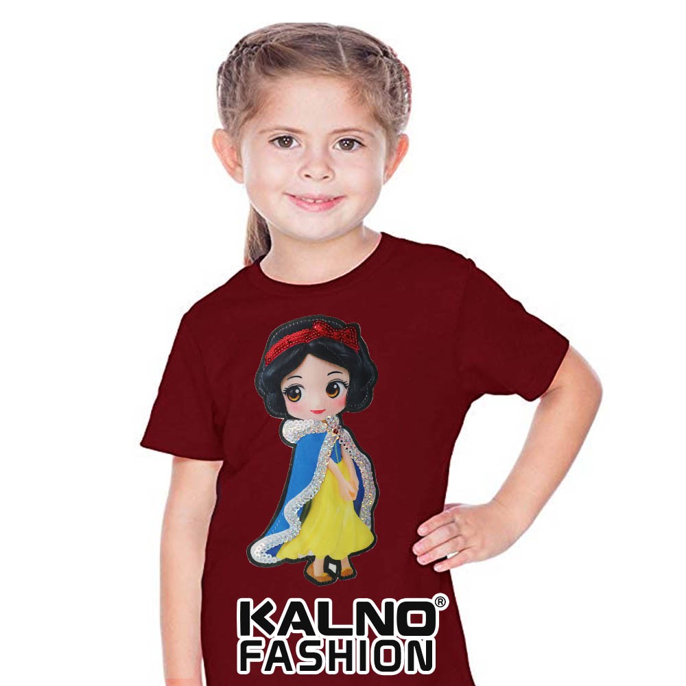 kaos baju anak PRINCESS Random umur 1 - 7 tahun, baju anak karakter