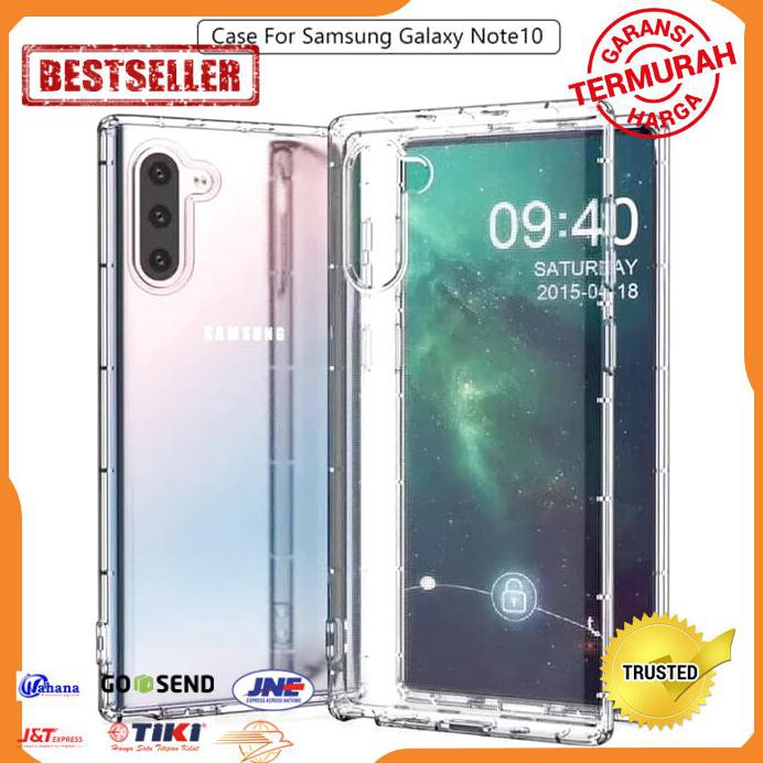 CASING HP SAMSUNG NOTE 10 PLUS NOTE 10 LITE TRANSPARANT PREMIUM TPU