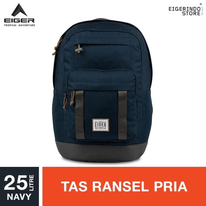 Tas Eiger 1989 Finder Class Laptop Backpack 25L 91000 4666 Navy ORI