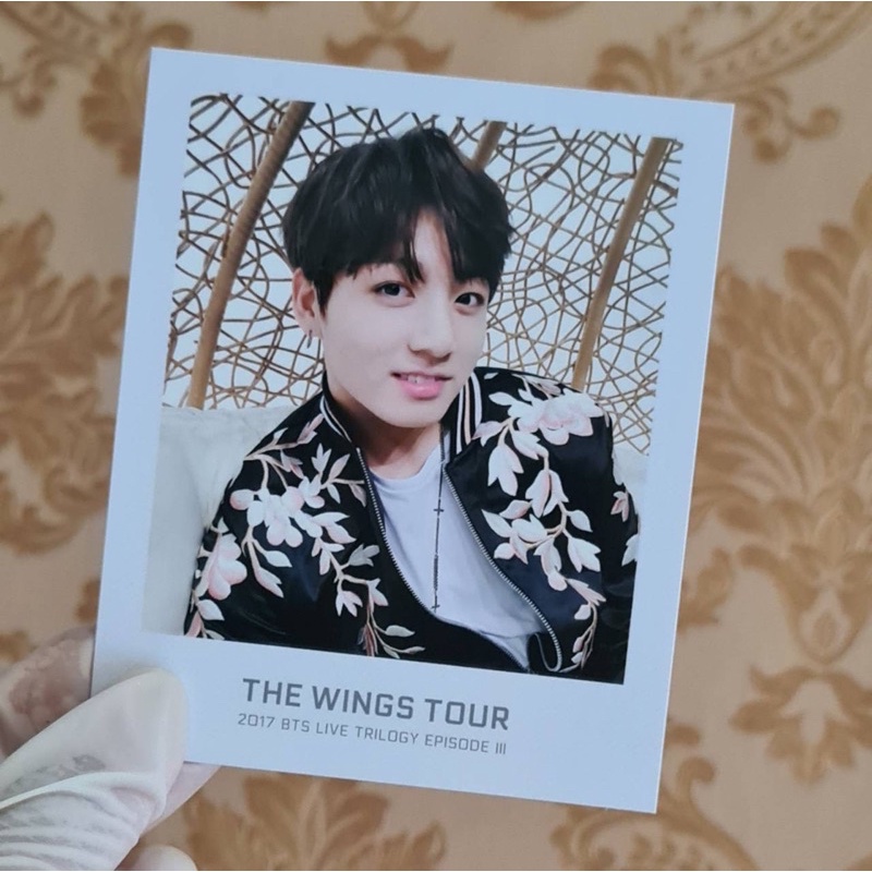 BTS - JUNGKOOK WINGS TOUR TICKET ALBUM