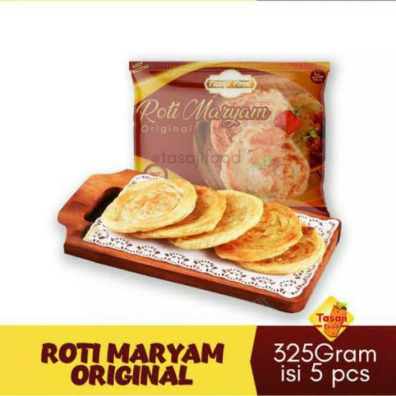 

Tasaji Roti maryam rasa original/Keju/Coklat isi 5