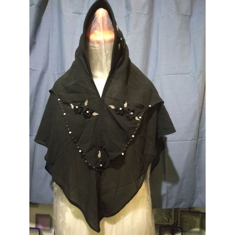 sale hijab ceruti 2 layer  standar